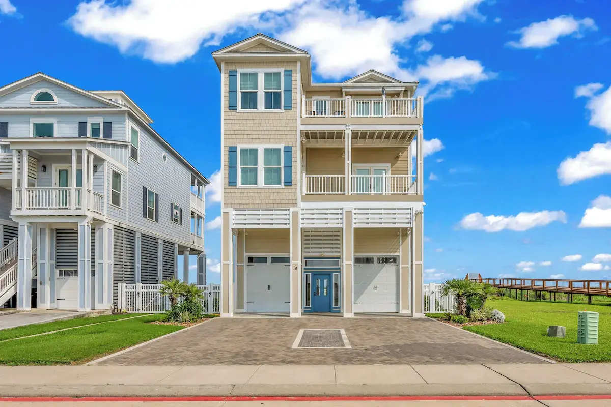 Galveston beachfront vacation home