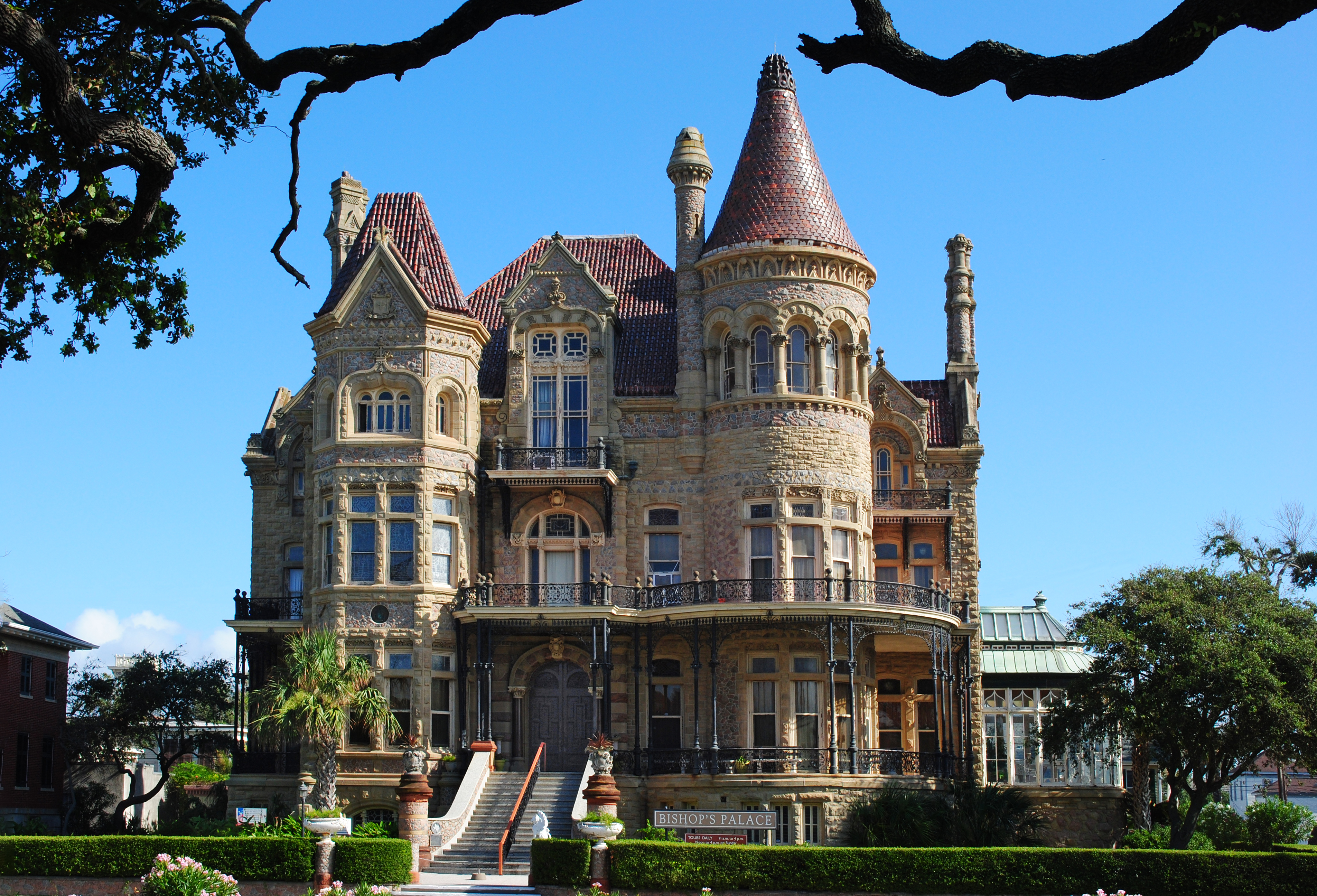 Bishop's Palace in Galveston — one of the top attractions, featured in our things-to-do guide